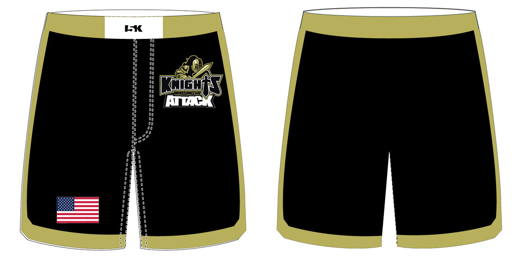 Oakleaf Knights Club Sublimated Fight Shorts - 5KounT