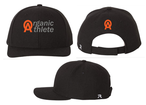 Organic Athlete Adjustable Baseball Cap - Black - 5KounT