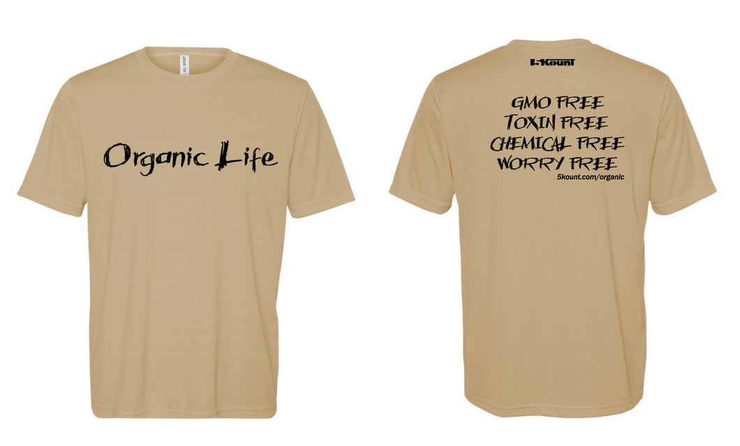 Organic Life DryFit Tee - Vegas Gold 1.0 - 5KounT