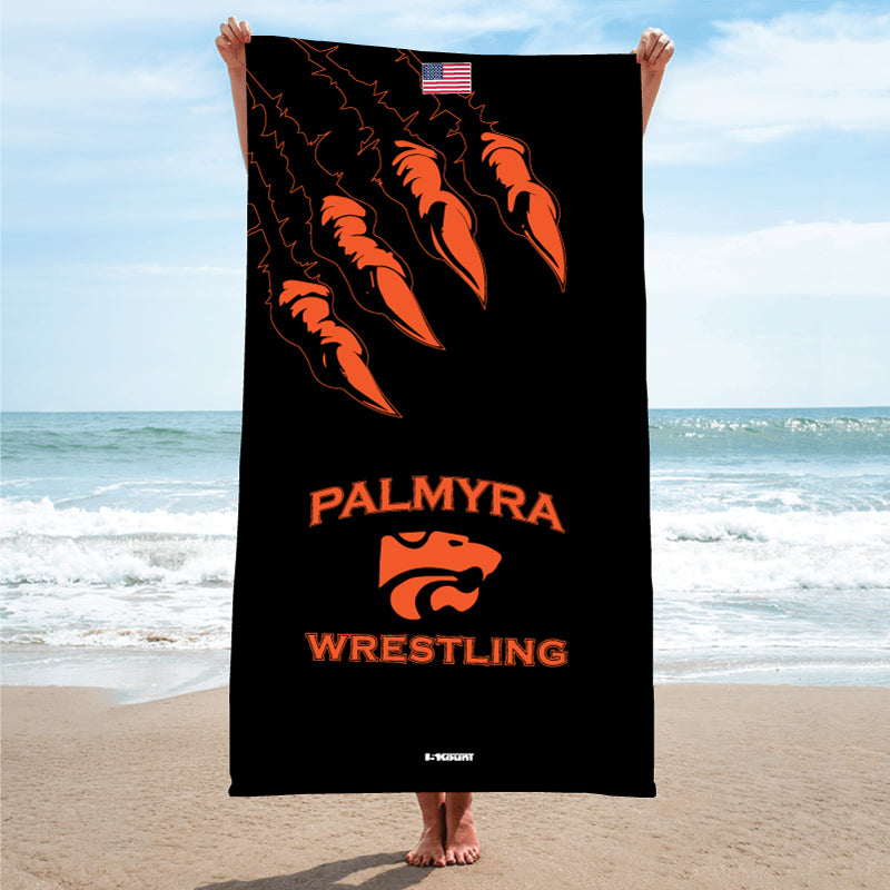 Palmyra Wrestling Sublimated Beach Towel - 5KounT2018