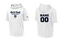 Paramus Basketball Performance Hoodie Drip Design - White