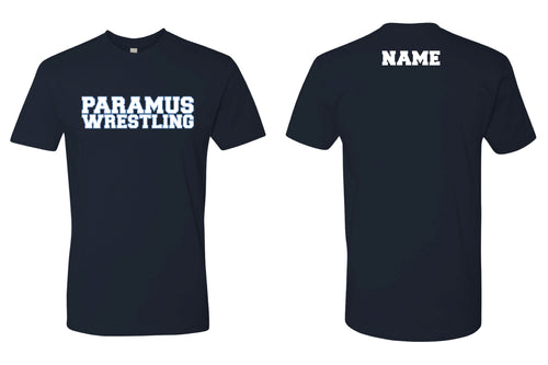 Paramus Jr Wrestling Cotton Crew Tee - Navy