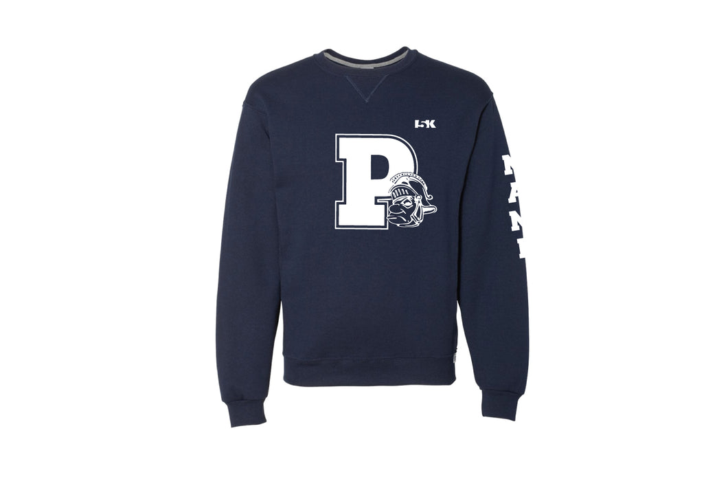 Paramus Baseball Russell Athletic Cotton Crewneck Sweatshirt Sammy- Navy - 5KounT