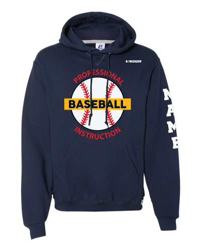 Professional Baseball Instruction Russell Athletic Cotton Hoodie - Navy - 5KounT2018