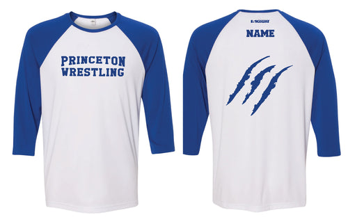 Princeton HS Wrestling Baseball Shirt - 5KounT