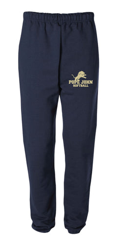 Pope John Softball Cotton Sweatpants - Navy - 5KounT2018