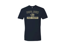 Pope John Cross Country Cotton Crew Tee - Navy - 5KounT2018