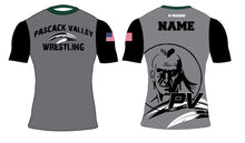 Pascack Valley Wrestling Sublimated Compression Shirt - 5KounT2018