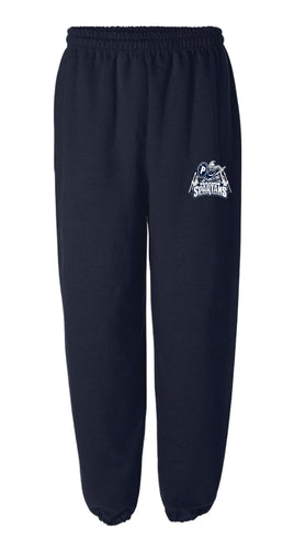 Paramus Wrestling Cotton Sweatpants - Navy - 5KounT