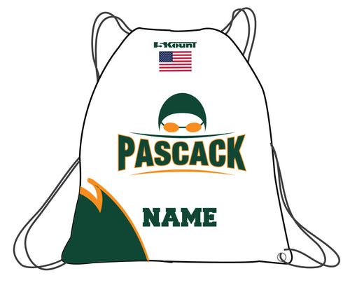 Pascack Swimming Sublimated Drawstring Bag - 5KounT2018