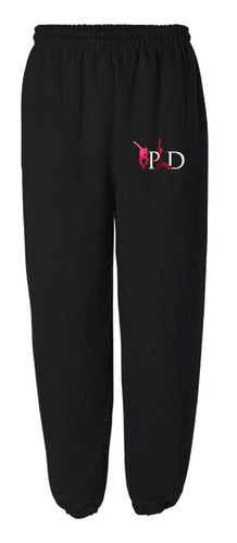 Peak Cotton Sweatpants - black - 5KounT