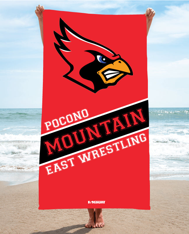 Cardinals HS Wrestling Sublimated Beach Towel - 5KounT2018