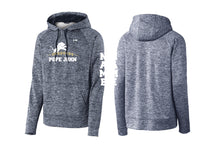 Pope John HS Football Electric Heather Fleece Hooded Pullover - Navy