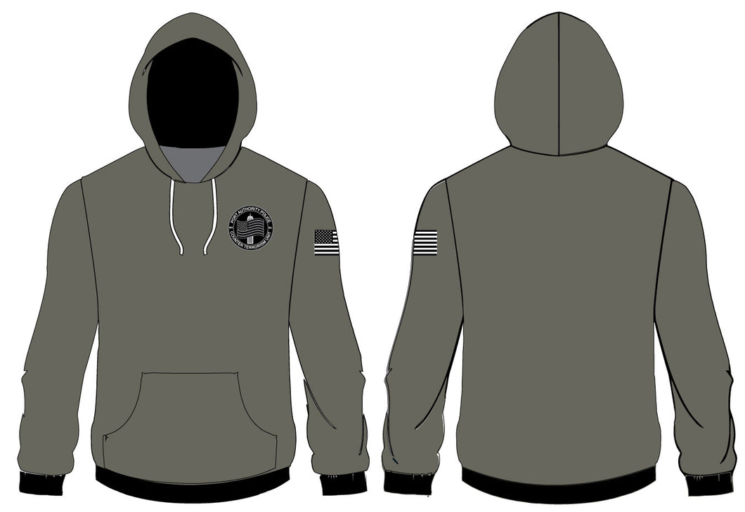 PAPD Sublimated Hoodie - Green - 5KounT