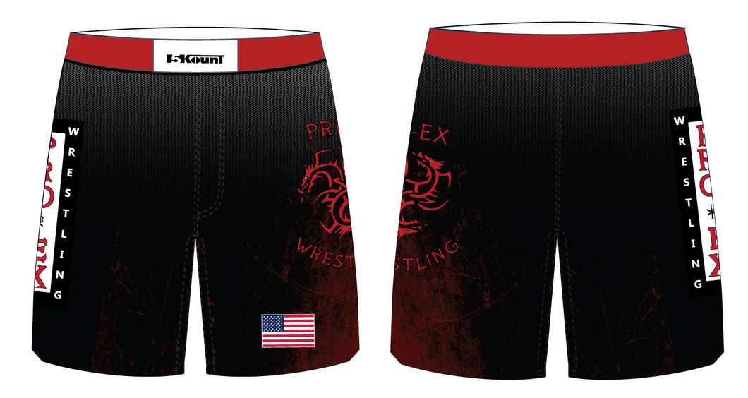ProEx Wrestling Club Sublimated Fight Shorts - 5KounT