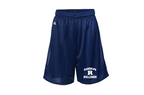 Randolph Football Bulldogs Russell Athletic Tech Shorts - Navy - 5KounT