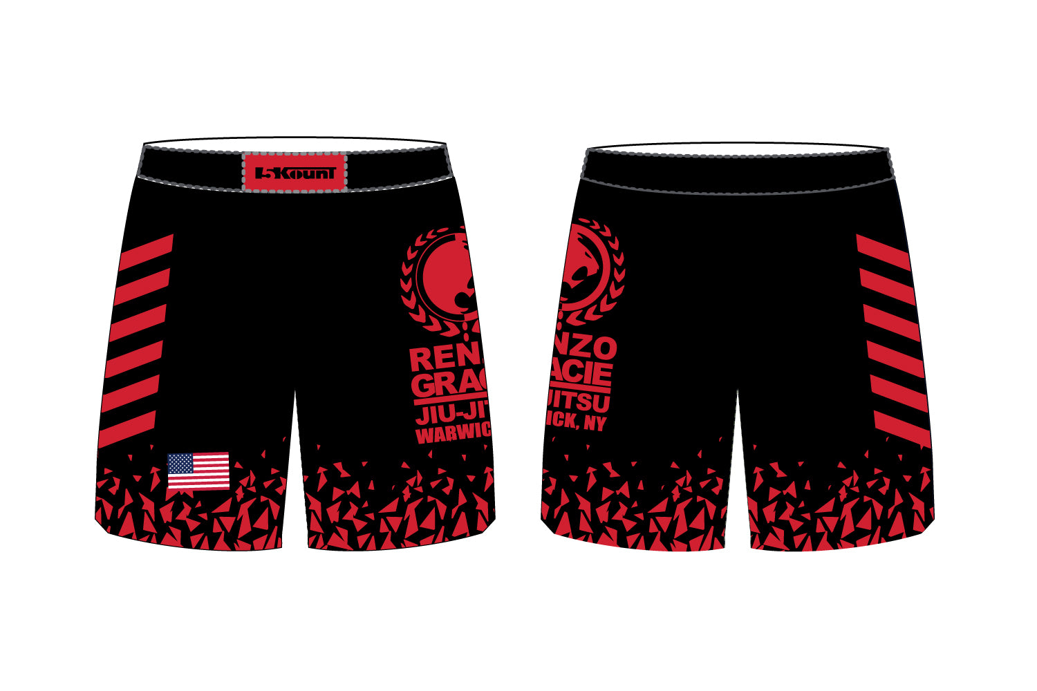 GRIT×LUTADOR GRADATION FIGHT SHORTS GRIT×LUTADOR 2312 GRADATION FIGHT SHORTS ファイトショーツ