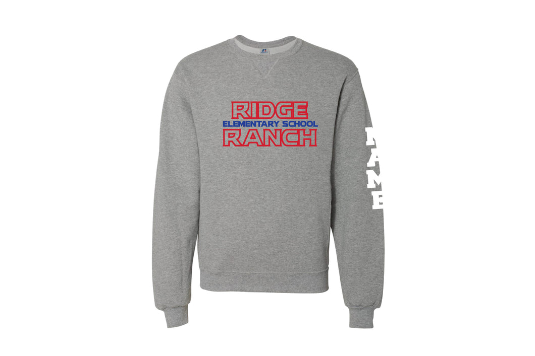 Ridge Ranch Russell Athletic Cotton Crewneck Sweatshirt - Gray