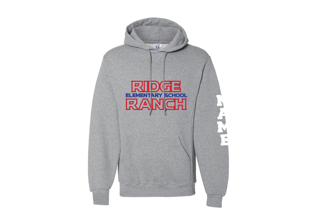 Ridge Ranch Russell Athletic Cotton Hoodie - Gray
