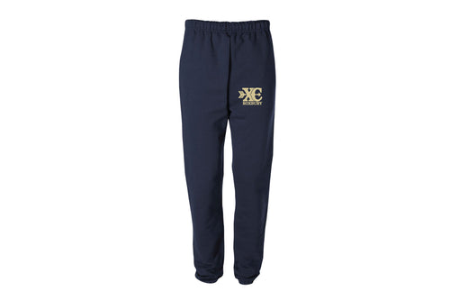 Roxbury Cross Country Cotton Sweatpants - Navy - 5KounT