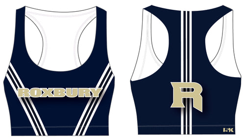 Roxbury Cheer Sublimated Sports Bra - Stripes - 5KounT