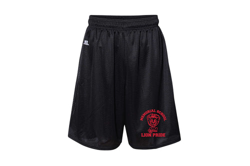 Memorial Elementary School Athletic Shorts  - Black