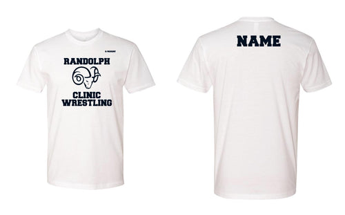 Randolph Clinic Wrestling Cotton Crew Tee - white - 5KounT2018