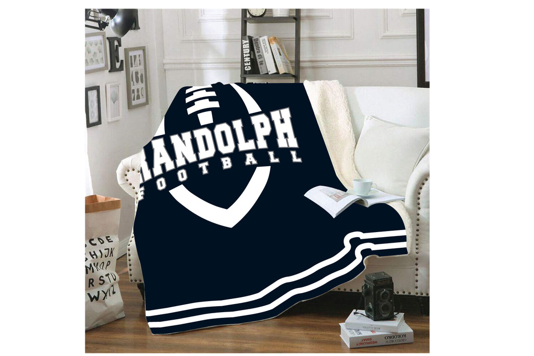 Randolph Football Sublimated Blanket - 5KounT