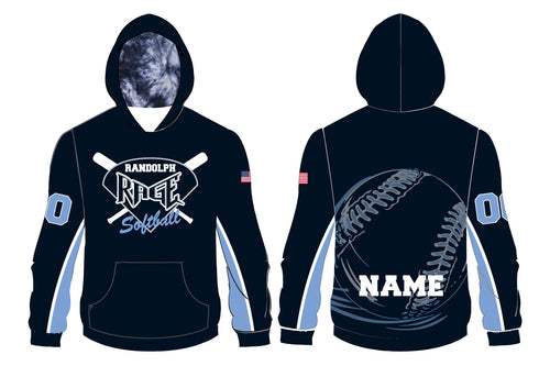 Randolph Rage Softball Sublimated Hoodie - 5KounT