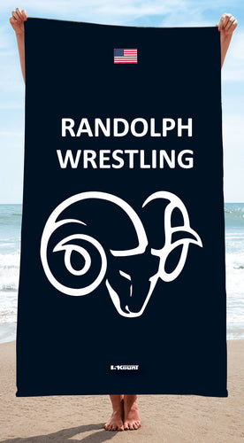 Randolph Wrestling Sublimated Beach Towel - 5KounT2018