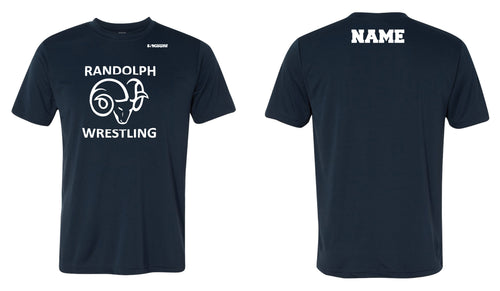 Randolph Wrestling Dryfit Performance Tee - Navy - 5KounT2018