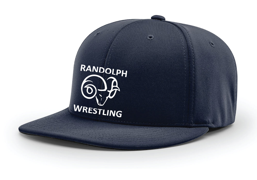 Randolph Wrestling Flexfit Cap - Navy - 5KounT2018