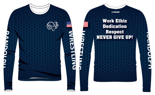 Randolph Wrestling Wrestling Sublimated Long Sleeve - 5KounT2018