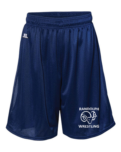 Randolph Wrestling Russell Athletic  Tech Shorts - Navy - 5KounT2018