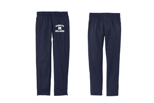 Randolph Football Bulldogs Tricot Track Pants - Navy - 5KounT