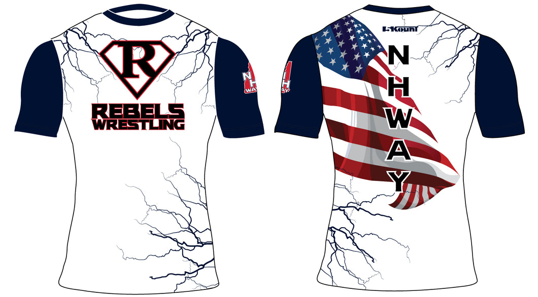 Rebels Wrestling Sublimated Compression Shirt - 5KounT