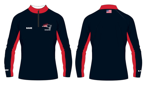 Secaucus Recreation Sublimated Quarter Zip v2 - 5KounT2018