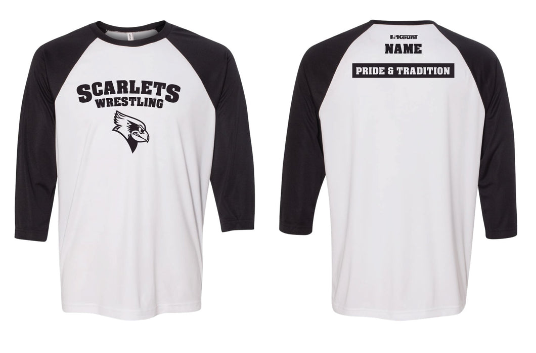 Scarlets Wrestling Baseball Shirt - 5KounT