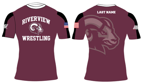 Riverview Wrestling Sublimated Compression Shirt - 5KounT2018