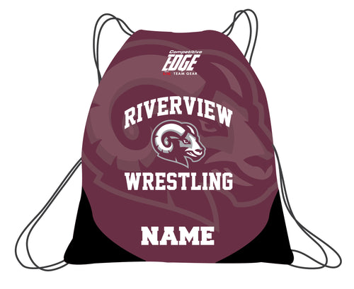 Riverview Wrestling Sublimated Drawstring Bag - 5KounT2018