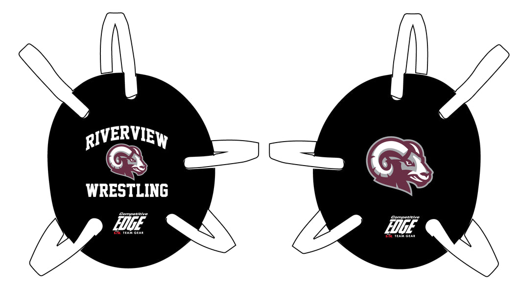 Riverview Wrestling Headgear - Black - 5KounT2018