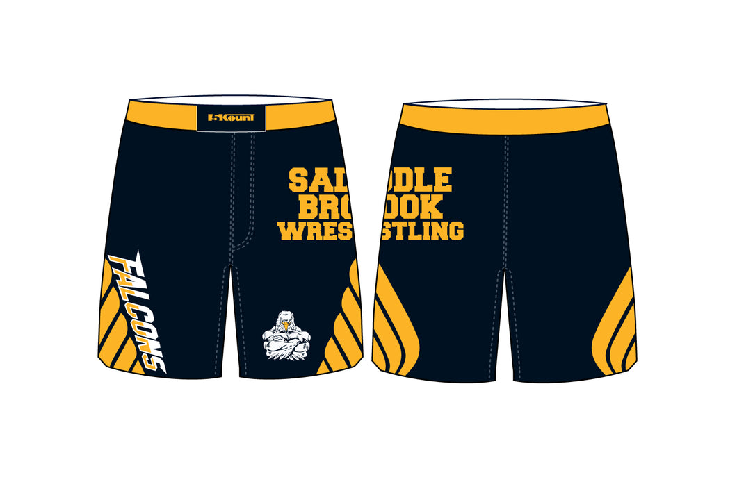 Saddle Brook Youth Wrestling Sublimated Fight Shorts