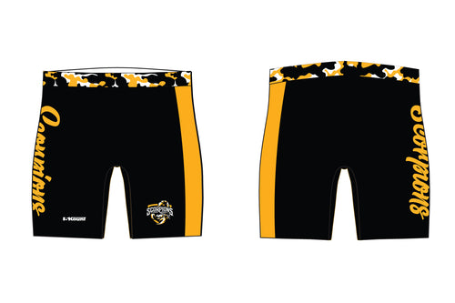 Scorpions Wrestling Sublimated Compression Shorts - Traditional Camo - 5KounT