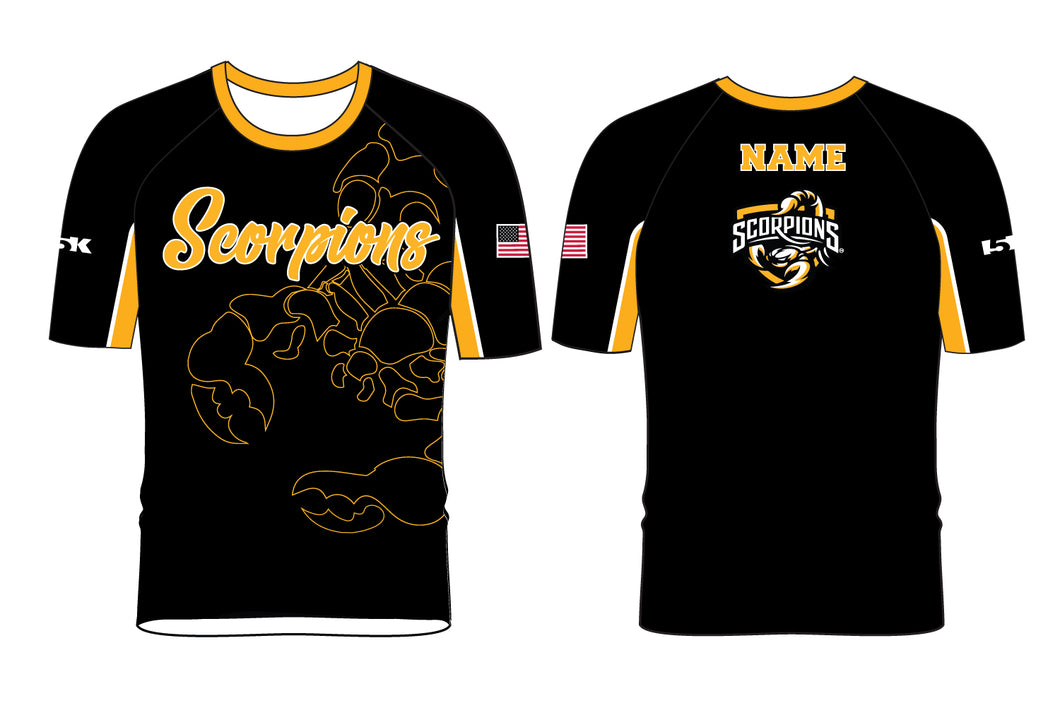 Scorpions Wrestling Sublimated Fight Shirt Design 2 - 5KounT