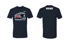 Secaucus Soccer Cotton Crew Tee - Navy - 5KounT