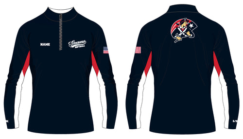 Secaucus Softball Sublimated Quarter Zip - 5KounT2018