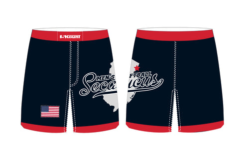 Secaucus Men's Softball Sublimated Fight Shorts - 5KounT
