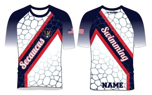 Secaucus Swimming Sublimated Shirt - 5KounT2018