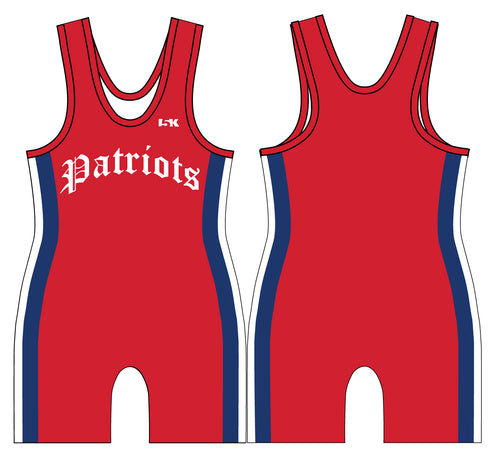 Secaucus Wrestling Sublimated Men's Singlet (Design 1) - 5KounT