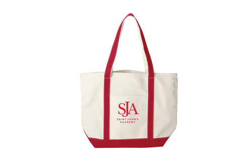 Saint John's Academy Tote Bag - Red/White - 5KounT2018
